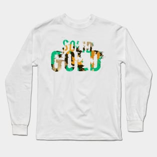 Solid Gold Long Sleeve T-Shirt